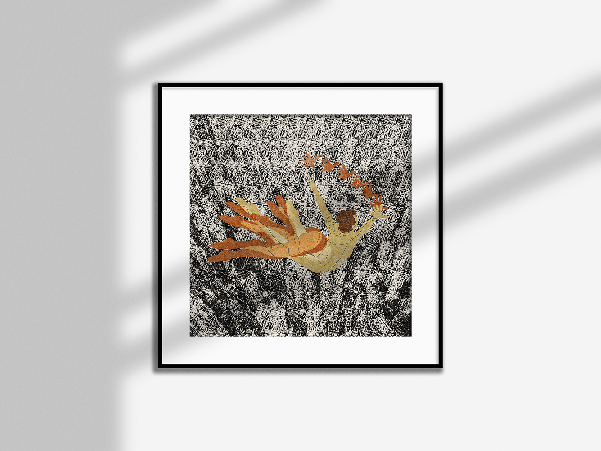 man flying